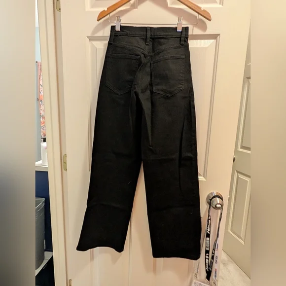 Banana Republic Petite High Rise Wide Leg Jeans - Picture 2 of 4